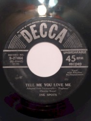 Tell Me You Love Me / Castles in the Sand