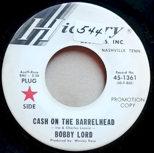 Cash on the Barrellhead / That’s Love