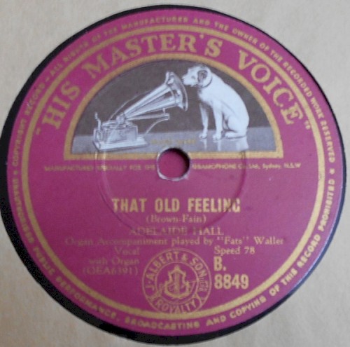 That Old Feeling / I Can’t Give You Anything but Love