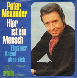 Hier ist ein Mensch / Einsamer Abend ohne dich