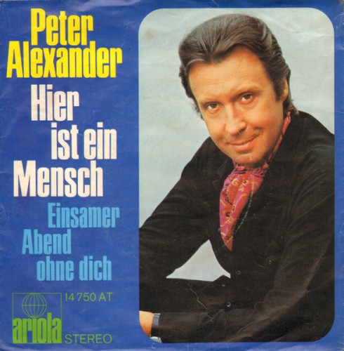 Hier ist ein Mensch / Einsamer Abend ohne dich