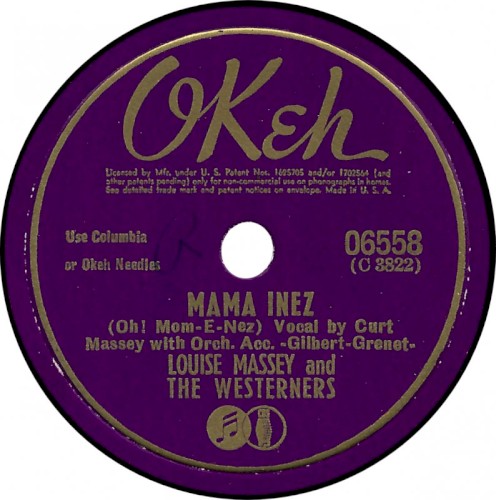Mama Inez (Oh! Mom-E-Nez) / Nellie Bly