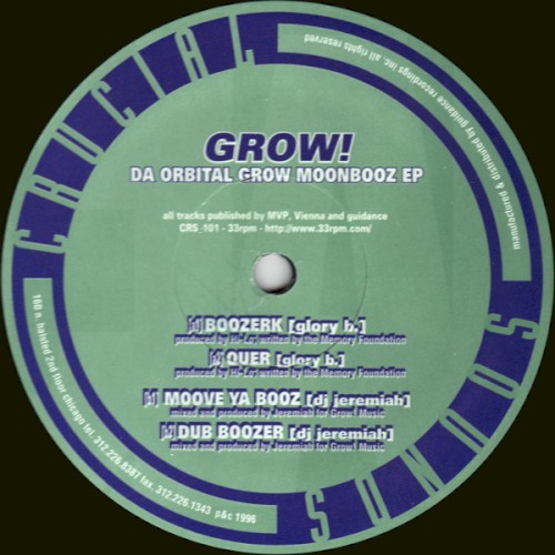 Da Orbital Grow Moonbooz EP