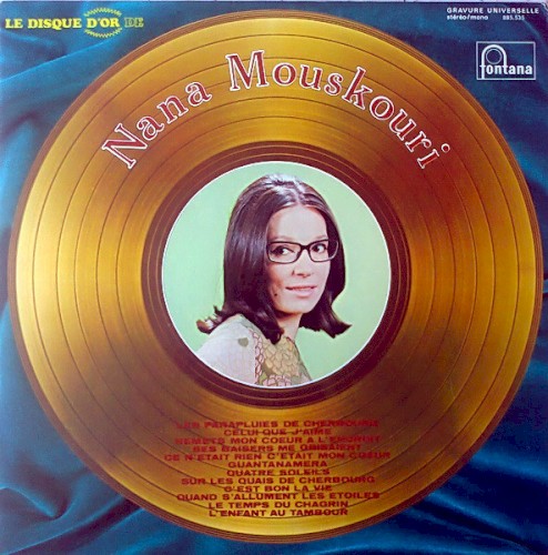 Le Disque d'or de Nana Mouskouri
