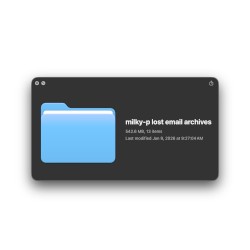 milky's lost email archives