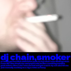 so imma get kemikal addicktion yeah so funi what i was thinking when I was 18 i also drank tea and pepsi cola im like a smoking macjine yeah anime vibes i wis i was normal and got a work my cat also bit me just casually sucking on a cig a rette so funny