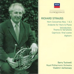 Horn Concertos Nos. 1 & 2 / Andante for Horn & Piano / Introduction, Theme & Variations / Capriccio: final scene / Alphorn