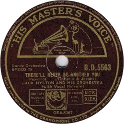 There'll Never Be Another You / 'Neath the Shanty Town Moon