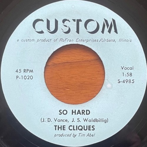 So Hard / Ballad of a Destitute Man