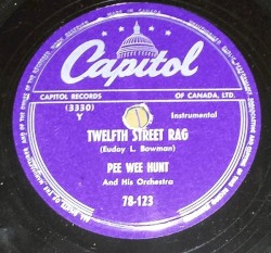 Twelfth Street Rag / Somebody Else, Not Me