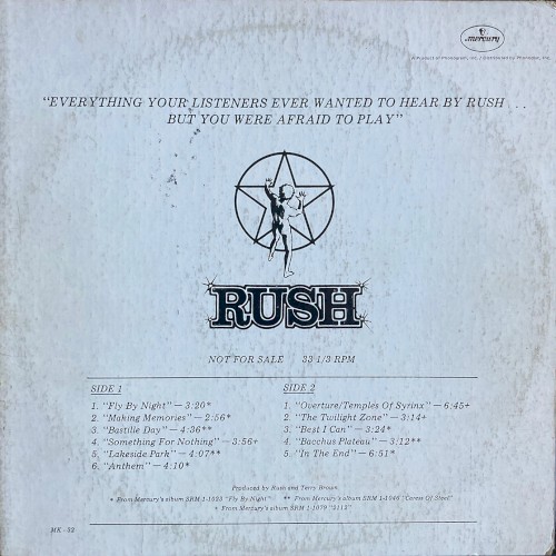 Everything Your Listeners Ever Wanted to Hear by Rush… But You Were Afraid to Play