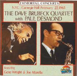 The Dave Brubeck Quartet With Paul Desmond – N.Y.C., Carnegie Hall, February 22, 1963