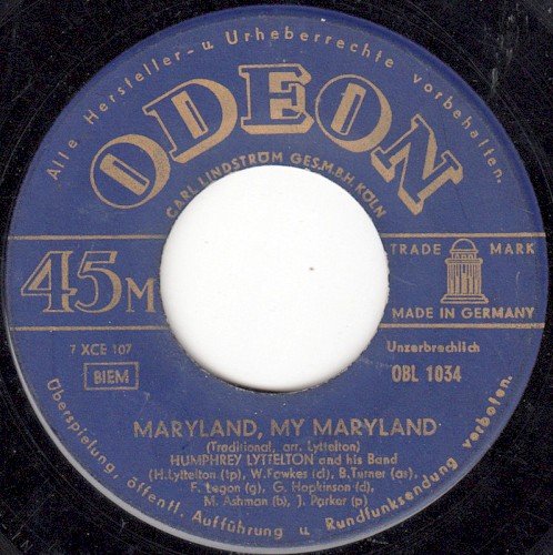 Maryland, My Maryland / Blue for Waterloo