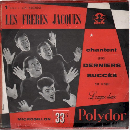 Les Frères Jacques chantent leurs derniers succès sur disque
