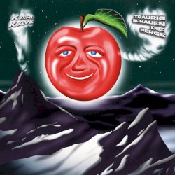 Traurig schauen die Berge