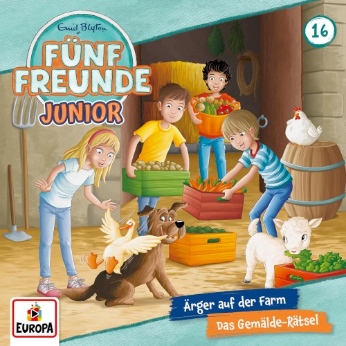 Fünf Freunde Junior 16: Ärger auf der Farm / Das Gemälde-Rätsel