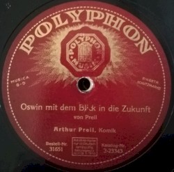 Oswin mit dem Blick in die Zukunft / Hammels Himmelfahrt