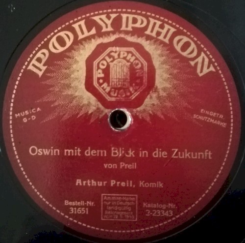 Oswin mit dem Blick in die Zukunft / Hammels Himmelfahrt