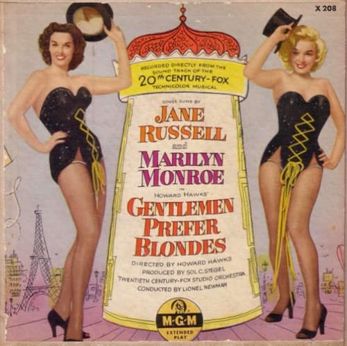 Gentlemen Prefer Blondes (Recorded Directly From The Sound Track Of The 20th Century-Fox Technicolor Musical)