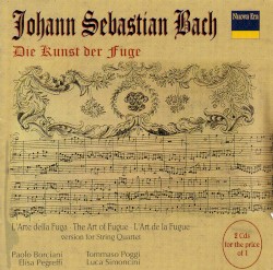 Die Kunst Der Fuge (version for String Quartet)