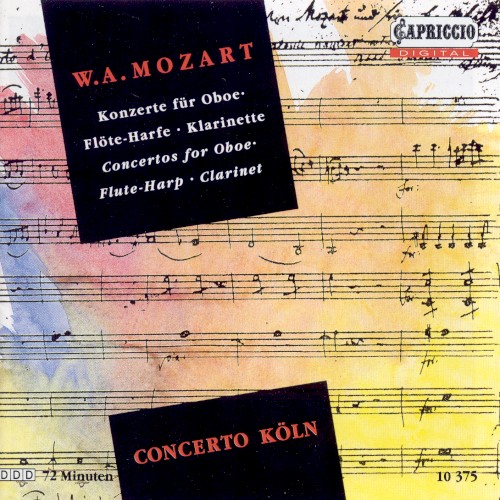 Concertos for Oboe, Flute-Harp, Clarinet