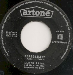 Personality / Have You Ever Had the Blues