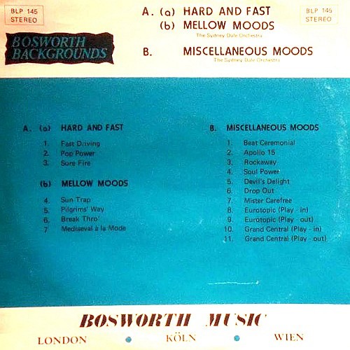 Hard and Fast / Mellow Moods / Miscellaneous Moods
