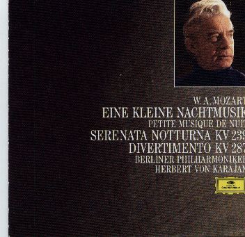 Eine Kleine Nachtmusik / Serenata Notturna, Kv. 239 / Divertimento, Kv. 287