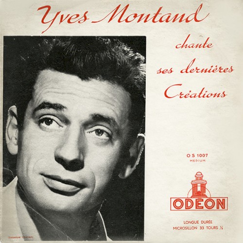 Yves Montand chante ses dernières créations