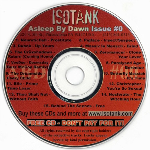 Asleep by Dawn, Issue #0