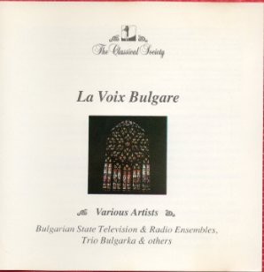 La Voix Bulgare