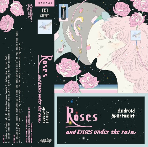 Roses and kisses under the rain