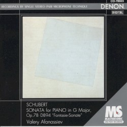 Piano Sonata in G major, op. 78, D. 894