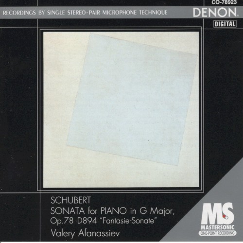 Piano Sonata in G major, op. 78, D. 894