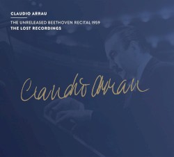 The Unreleased Beethoven Recital 1959