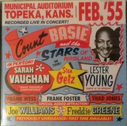 Count Basie and the Stars of Birdland on Tour! Topeka, Kansas, 1955