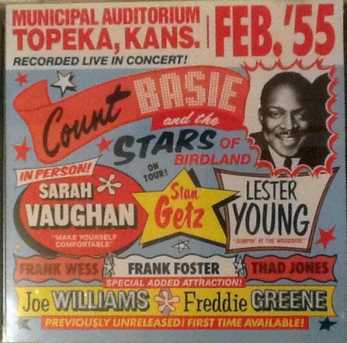 Count Basie and the Stars of Birdland on Tour! Topeka, Kansas, 1955