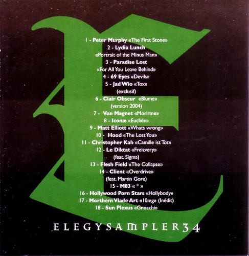 Elegy sampler 34