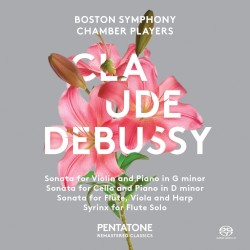 Sonata for Violin and Piano in G minor / Sonata for Cello and Piano in D minor / Sonata for Flute, Viola and Harp / Syrinx for Flute Solo