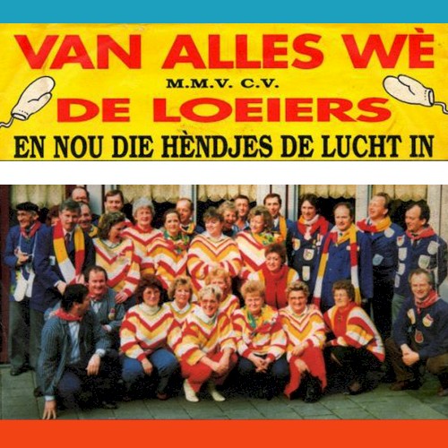 En nou die hèndjes de lucht in