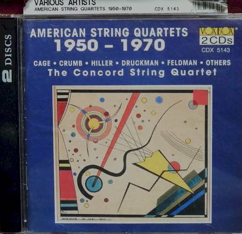 American String Quartets 1950 - 1970