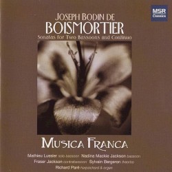 Sonatas for Two Bassoons and Continuo