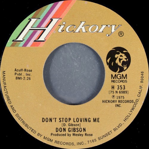 Don’t Stop Loving Me