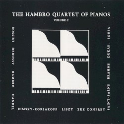 The Hambro Quartet of Pianos, Volume 2