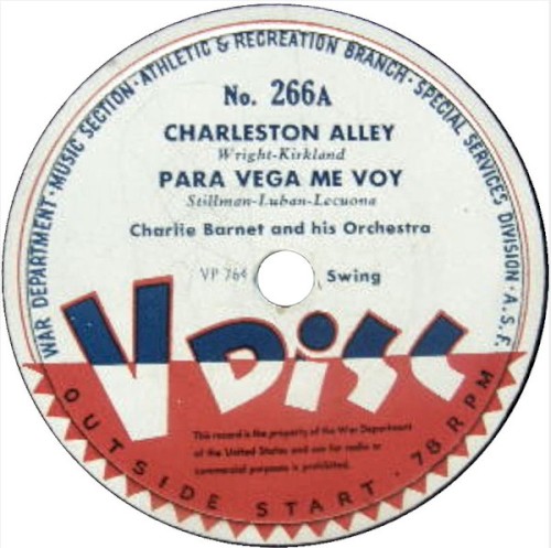 Charleston Alley / Para Vega me voy / I’m Alone With You / Marilyn Comes On