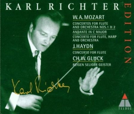 Mozart: Concertos for Flute and Orchestra nos. 1 & 2 / Andante in C major / Concerto for Flute, Harp and Orchestra / Haydn: Concerto for Flute / Gluck: Reigen seliger geister