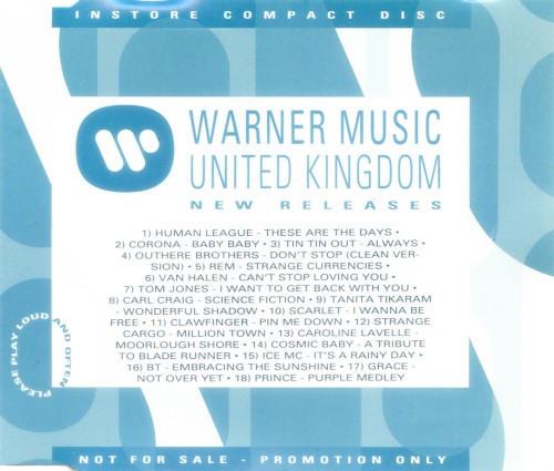Warner Music United Kingdom New Releases, Volume 77