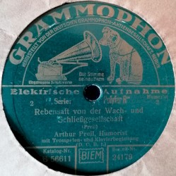 Rebensaft von der Wach- und Schließgesellschaft / Radiokonzert im Himmel
