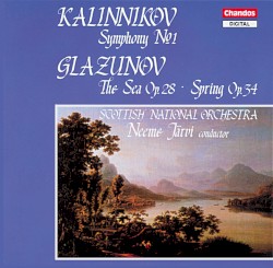 Kalinnikov: Symphony No. 1 / Glazunov: The Sea, Op. 28 / Spring, Op. 34