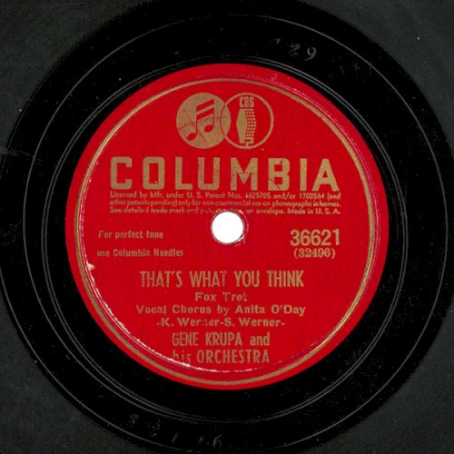 That's What You Think / All Those Wonderful Years